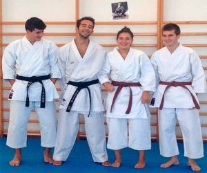 Preselección de cadetes, junior y sub-21 de karate en Alfacar