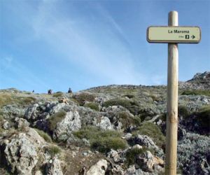 Polémica por la excursión "masiva" a la cumbre de La Maroma