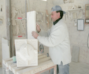 José Andrés Ciruela, cantero artesanal