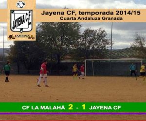 El Jayena CF se queda a un paso de la victoria 