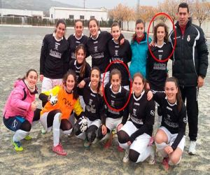 Dos jugadoras de la UD Alhameña femenino convocadas a la preselección granadina de fútbol