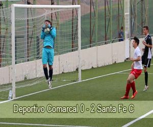 El Deportivo Comarcal de Zafarraya no pudo con un buen Santa Fe