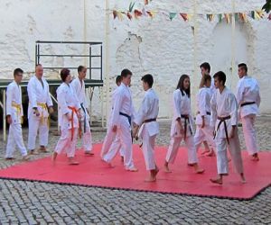 Exhibición de karate a cargo del club Alhama-Ippon