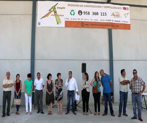 Inaugurada la planta de reciclaje de materiales de construcción y demolición en Alhama