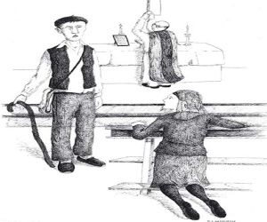 Tipos curiosos de Santeña; ‘Cascanuez‘ y la misa