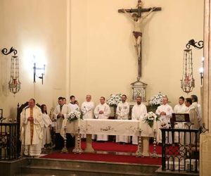 Enrique Ángel Martín Puerta, párroco de Alhama, celebró sus 25 años de sacerdote