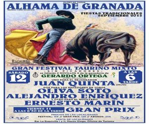 Grand Prix el día 11 y toros el 12 de septiembre en Alhama