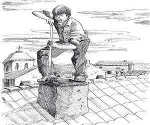 Foráneos de paso por santeña: El deshollinador
