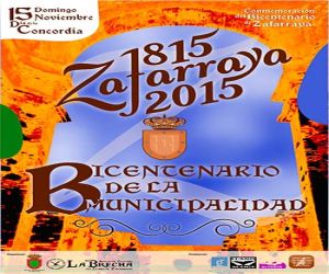 Este domingo, 15 de noviembre, actos centrales del Bicentenario de Zafarraya