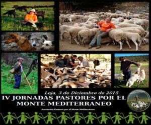El jueves, 3 de diciembre, se celebra en Loja la IV jornada de pastores por el monte Mediterráneo