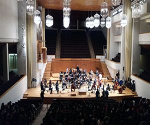 Visita de la Escuela Municipal de Música de Alhama al Auditorio Manuel de Falla