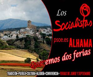 El PSOE de Alhama quiere las dos ferias