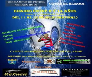 Primer campus de fútbol 'Ciudad de Alhama'