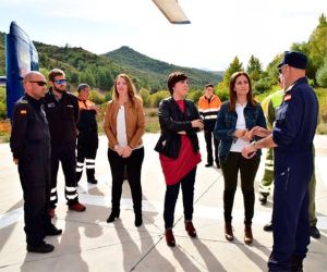 La Junta forma en La Resinera a los voluntarios de los Grupos Locales de Pronto Auxilio de la provincia para actuar en caso de incendios forestales