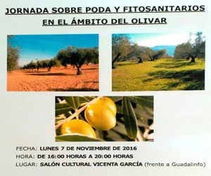 Jornada sobre poda y fitosanitarios en el ámbito del olivar en Jayena