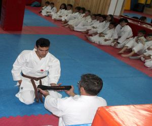 Eloy Ruiz, de Arenas del Rey, ‘cinturón negro’ de karate 
