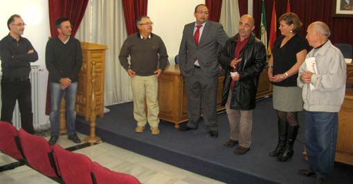 Frederick Aramon, presidente del hermanamiento en Bagnères Frederick Aramon, presidente del hermanamiento en Bagnères