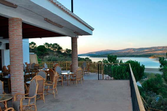 Vistas desde la terraza del restaurante 