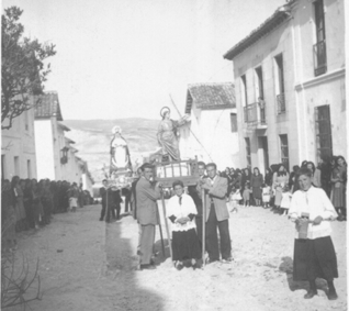 Procesión en Arenas del Rey Procesión en Arenas del Rey