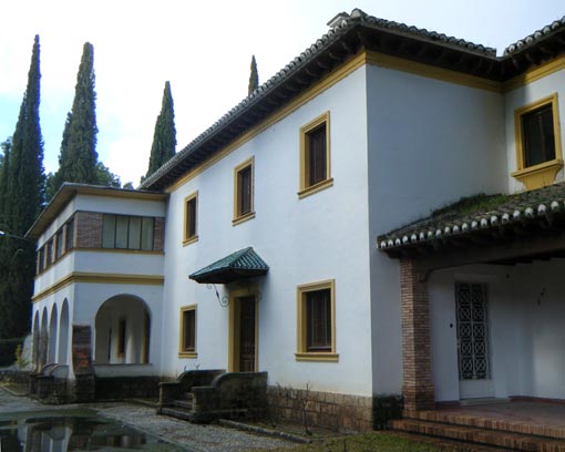  Casa del ingeniero, vista de la casa situada en las inmediaciones del Embalse de los Bermejales 
