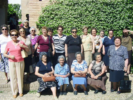 El grupo de Cacín y El Turro en la Alhambra