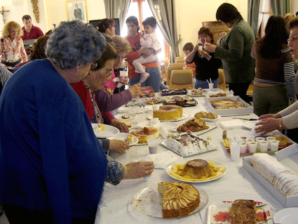 Degustacion de dulces tipicos