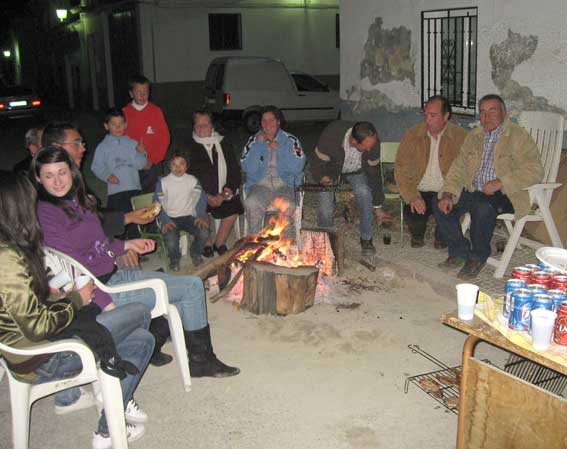  La candela de la Concejala, ausente en esta ocasión por motivos de maternidad 