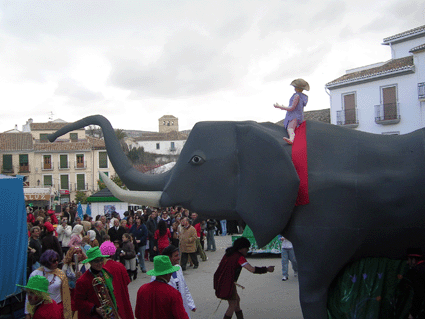 El esectacular elefante de La Cueva