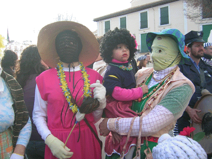 Familia de mascaras