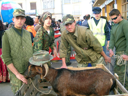 Los cazaores de cabras