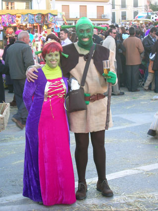 Shrek y su pareja