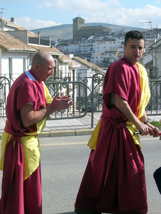 Budistas en Alhama