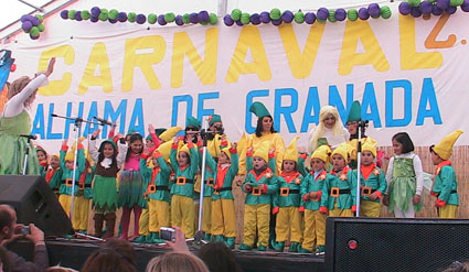 Los Pitufos en el escenario