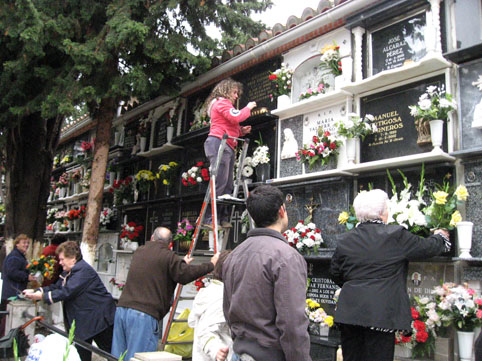  Cementerio de Alhama, el uno de noviembre de 2008 