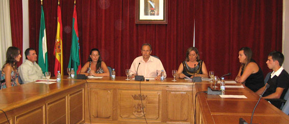 Comienzo de la gala literaria