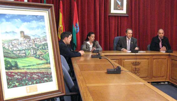 Un cuadro te Tony presidió la entrega de los primeros premios Un cuadro te Tony presidió la entrega de los primeros premios
