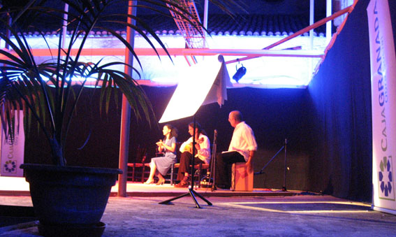 Flamenco y poesía, agosto 2008, Patio del Carmen