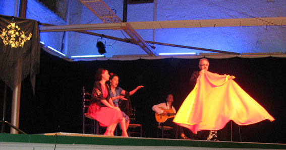Flamenco y poes&iacute;a, Patio del Carmen, agosto 2008