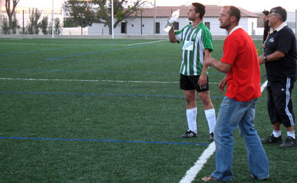 El Izco se estrena como entrenador