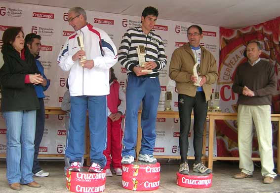  Miguel Ángel Espejo, Antonio Palacios y Paul Bateson fueron los tres mejores corredores de la comarca 