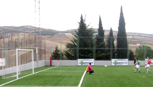  Secuencia del segundo gol de la UD Alhameña 