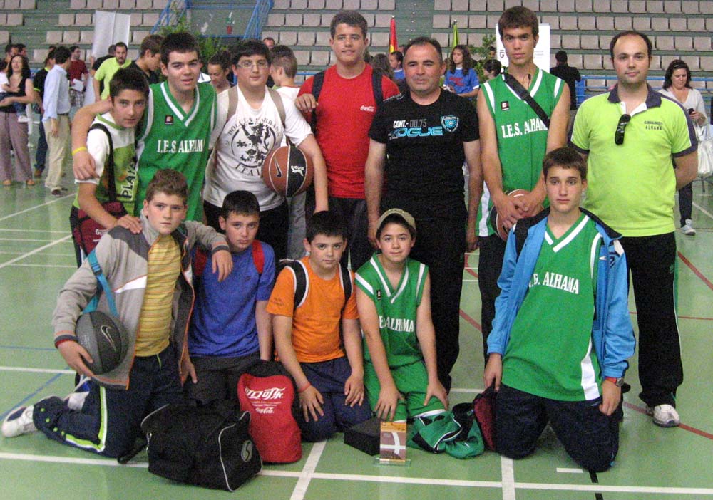  El equipo alhameño infantil de baloncesto / PULSA PARA AMPLIAR 
