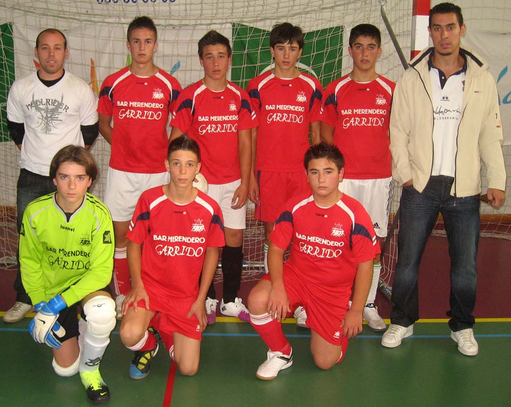 Equipo cadete de fútbol sala, temporada 2010/2011 