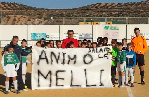 Los salareños pidieron ánimo para El Melli de Salar, en un momento delicado de salud Los salareños pidieron ánimo para El Melli de Salar, en un momento delicado de salud