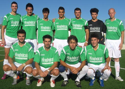  La UD Alhameña en su primer partido de esta temporada el domingo 04/09/2011 