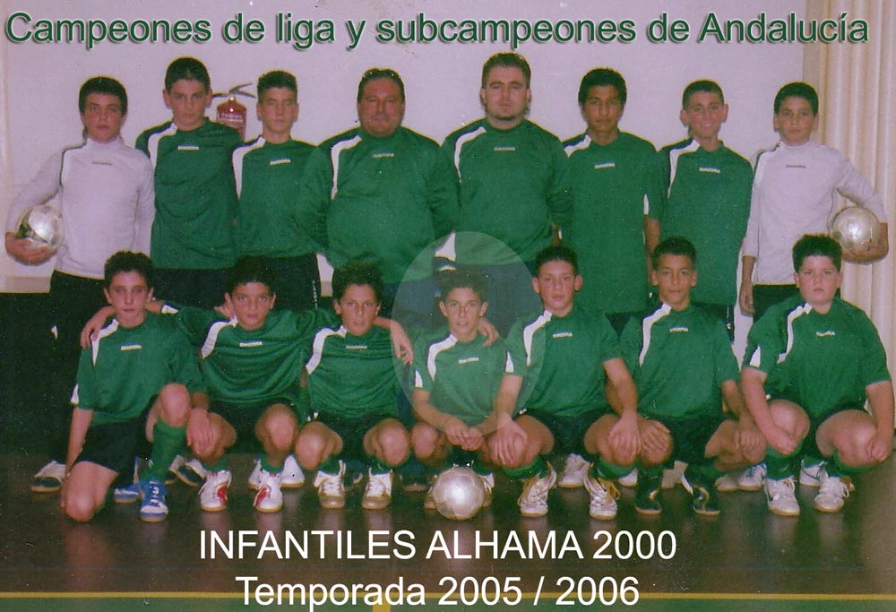  En los infantiles del Alhama 2000 en 2006 