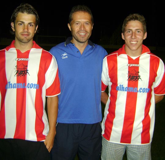  José Ignacio, José Raya y Jorge Espejo, árbitros de la liga de verano 2011 