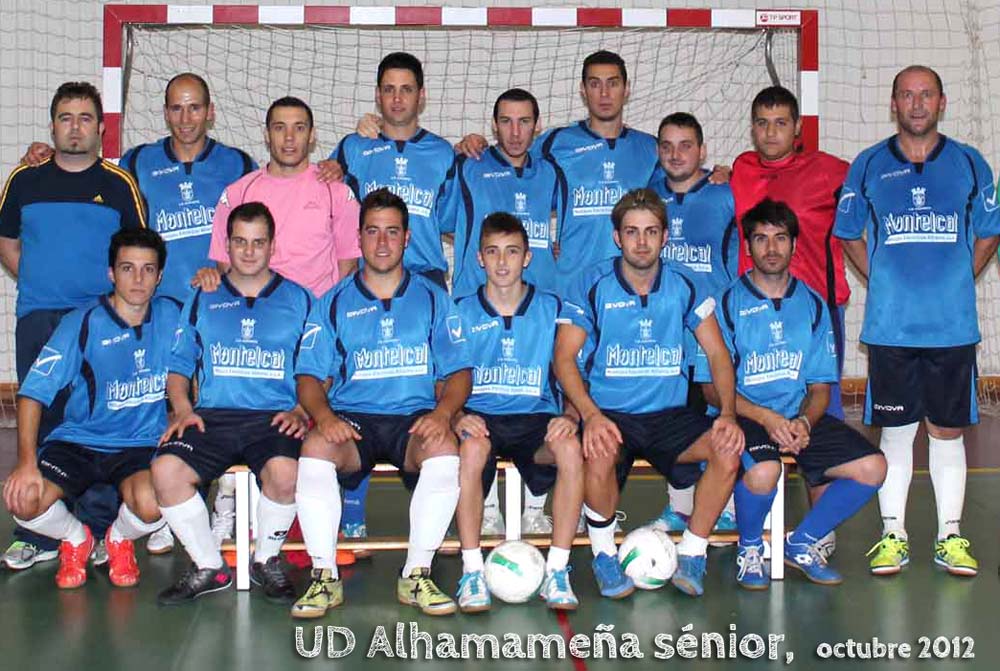 UD Alhameña sénior, temporada 2012/2013 | PULSA PARA AM0PLIAR