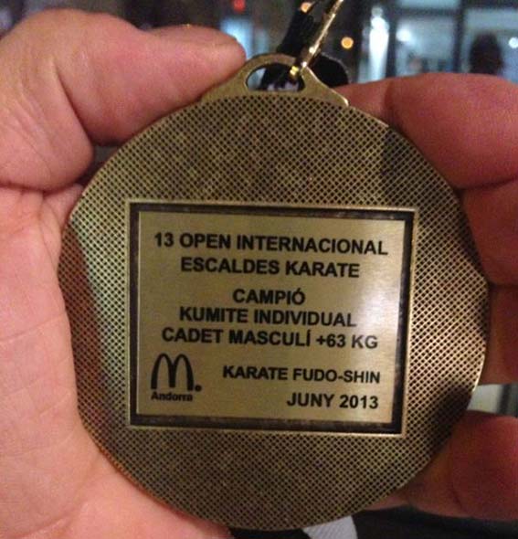 La medalla internacional La medalla internacional