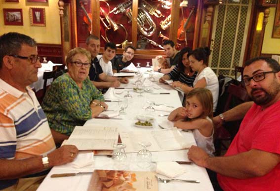 La cena tras el campeonato La cena tras el campeonato